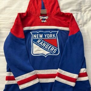 Kids Red and Blue Hoodie